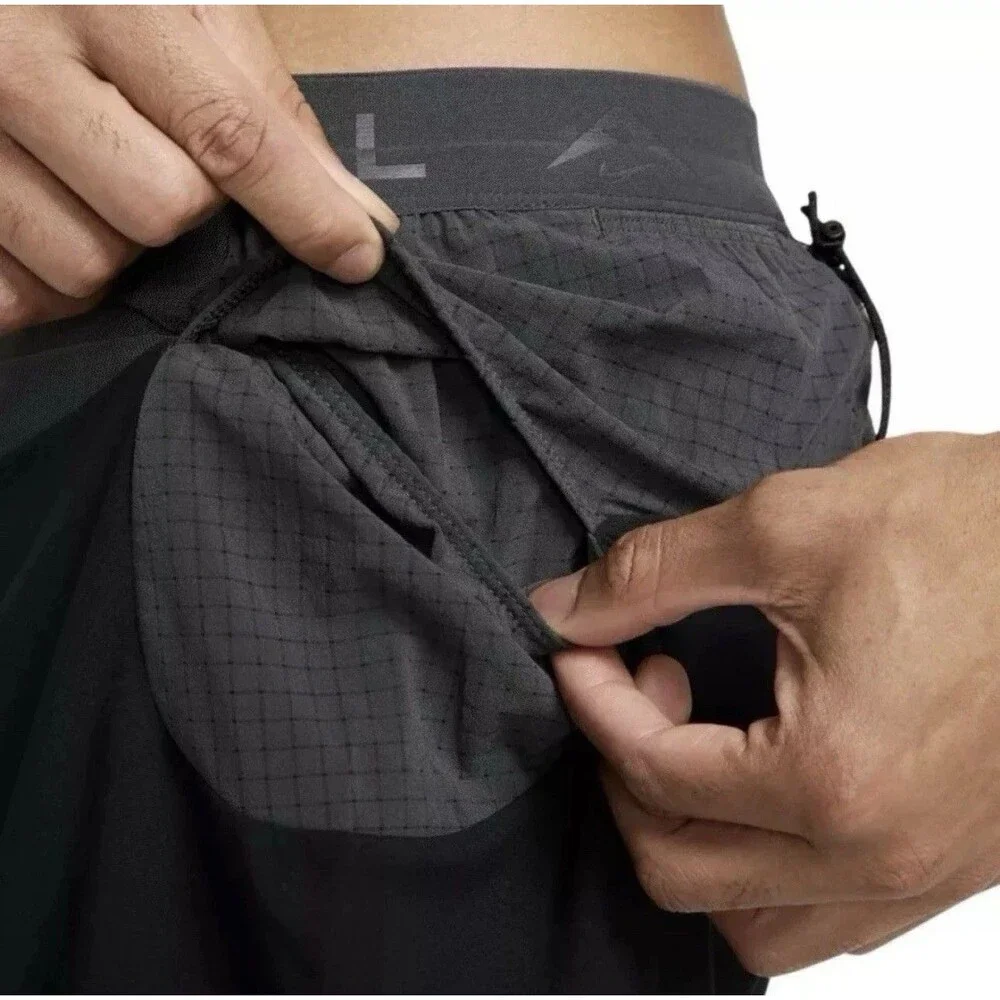 Nike Trail Second Sunrise 5'' Dri-FIT ADV Running Shorts Men’s Small HJ3572-010